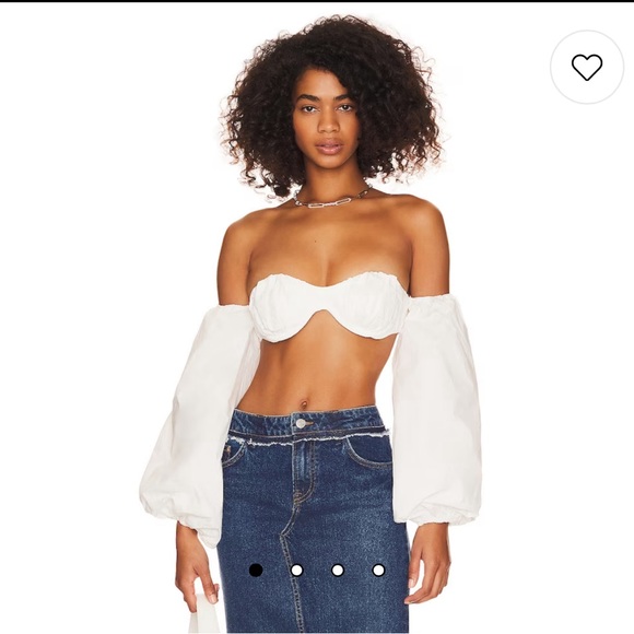 Balloon sleeves top NBD - revolve - Picture 1 of 8